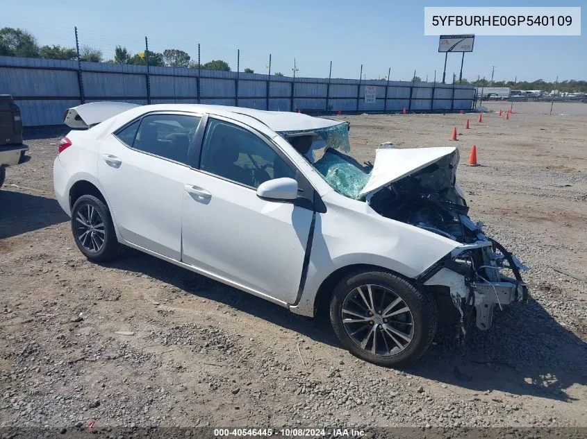 2016 Toyota Corolla