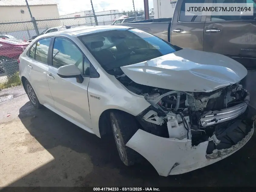 2021 Toyota Corolla