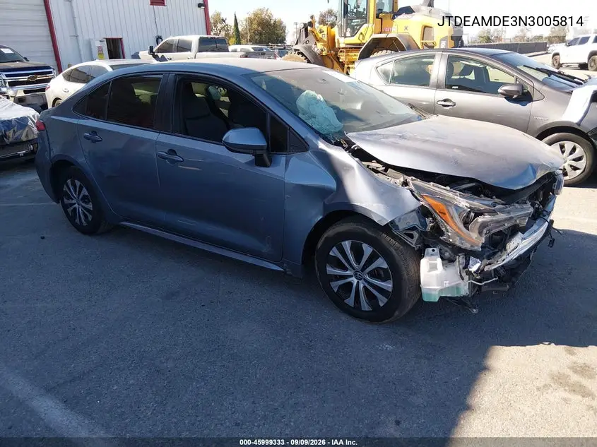 2022 Toyota Corolla — IAAI lot #45999333