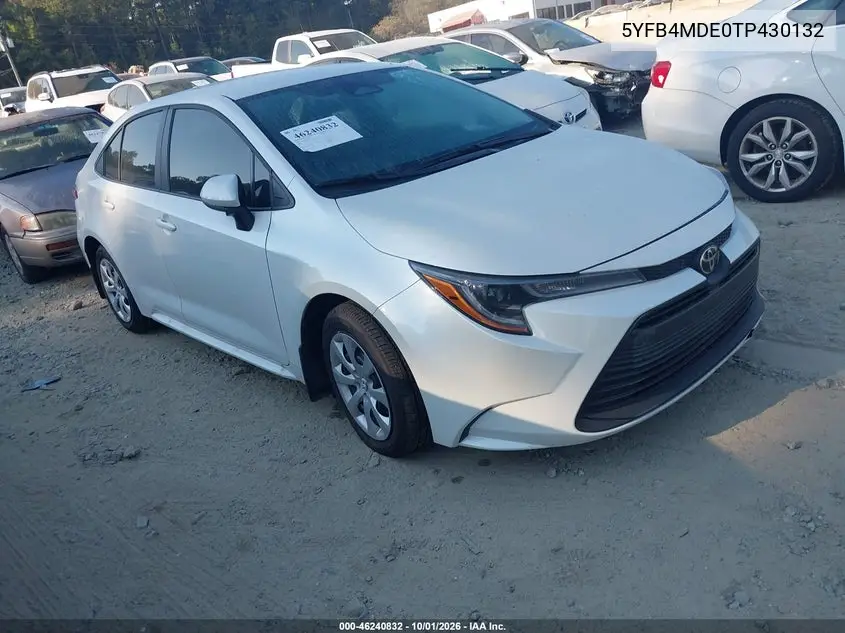 2026 Toyota Corolla — IAAI lot #46240832