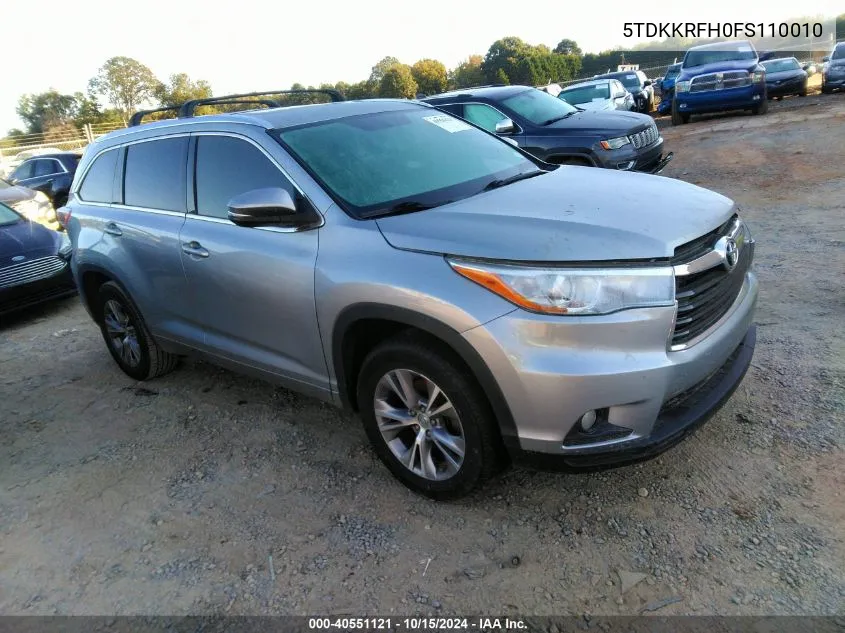2015 Toyota Highlander