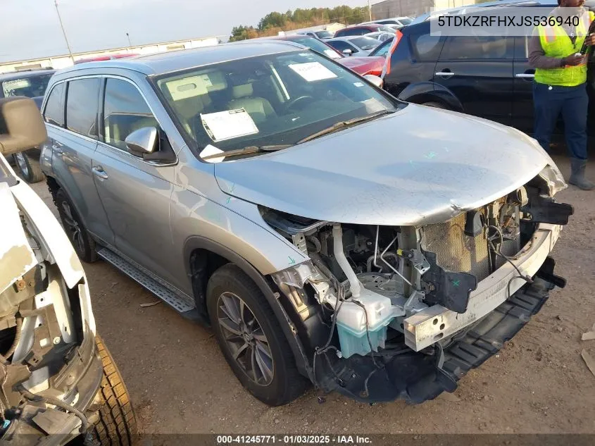 2018 Toyota Highlander