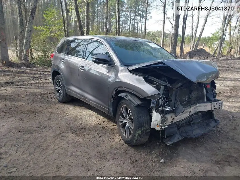2018 Toyota Highlander