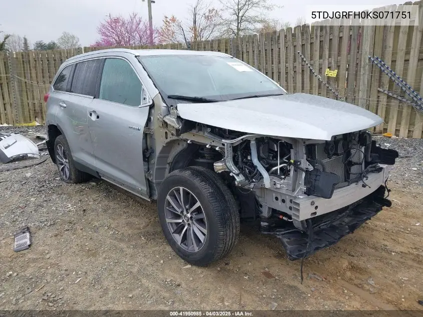 2019 Toyota Highlander