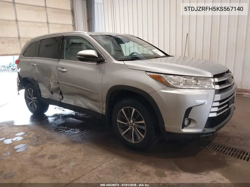 2019 Toyota Highlander