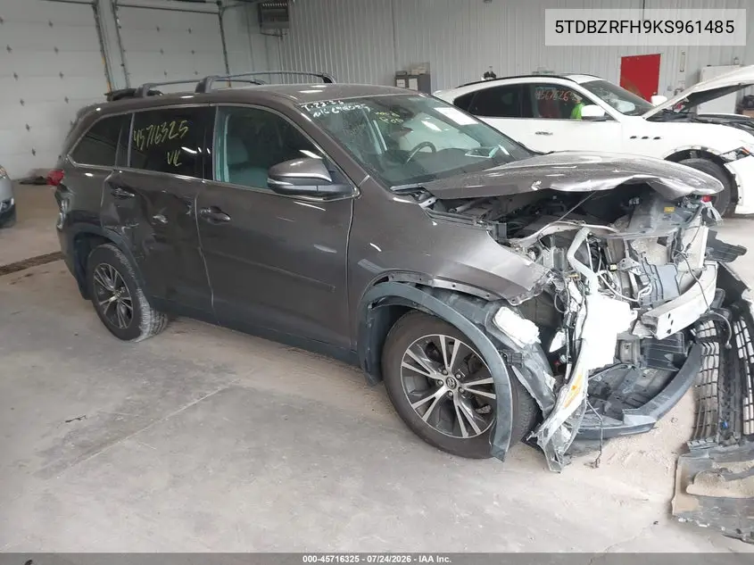 2019 Toyota Highlander