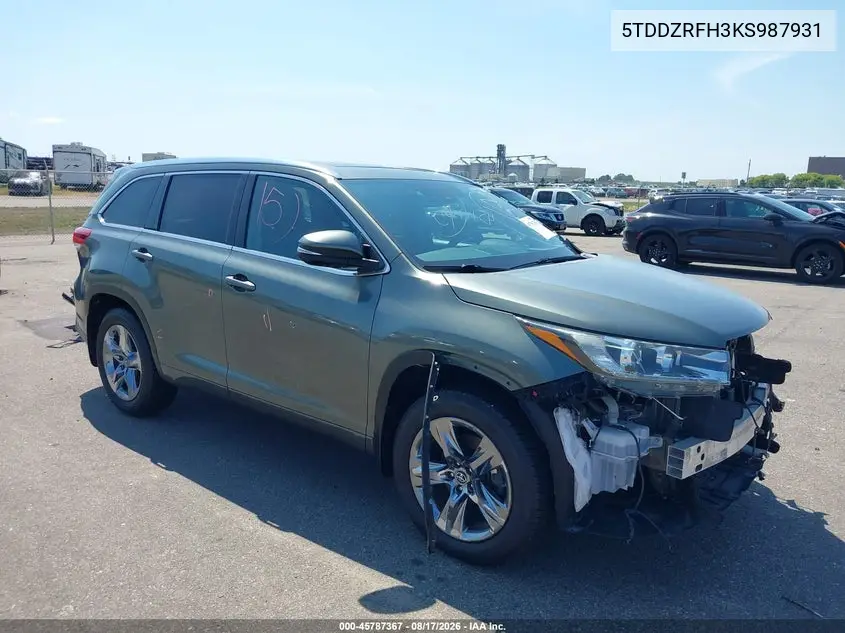 2019 Toyota Highlander