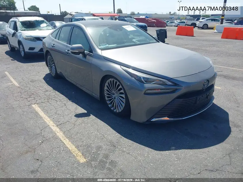 2021 Toyota Mirai
