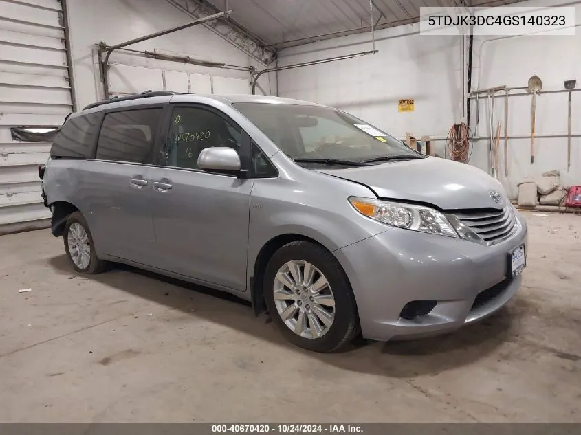 2016 Toyota Sienna