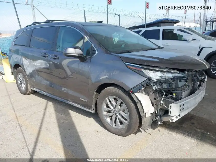 2021 Toyota Sienna