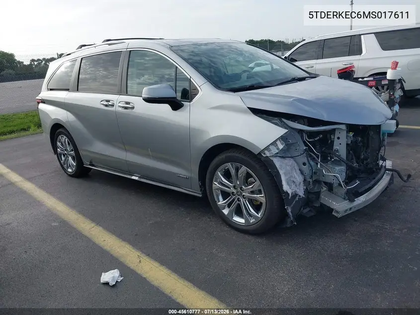 2021 Toyota Sienna