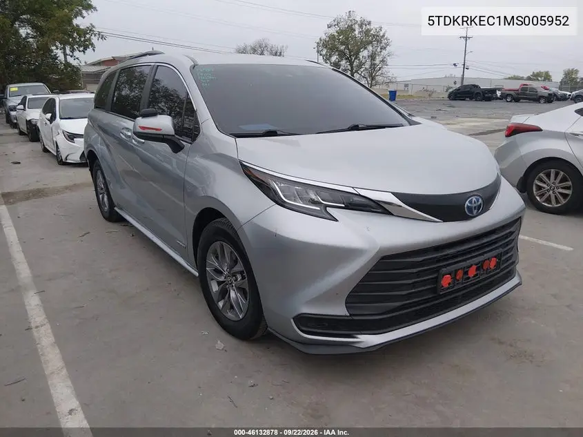 2021 Toyota Sienna