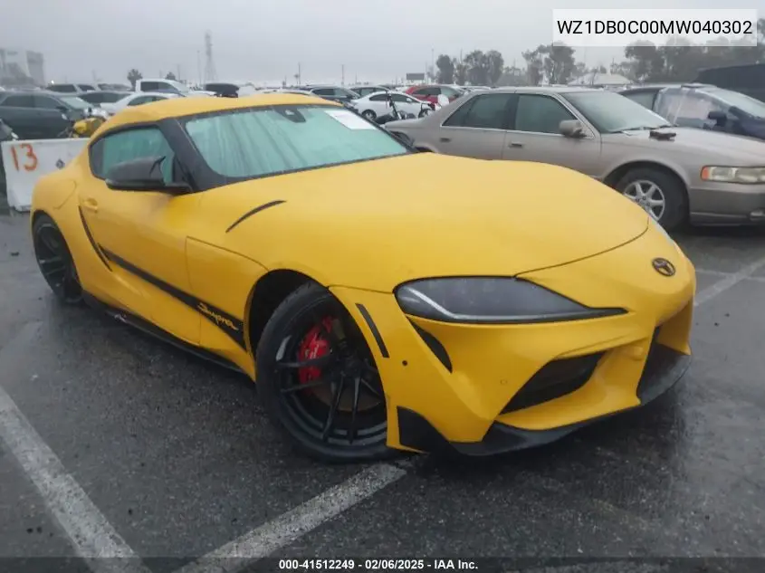 2021 Toyota Supra