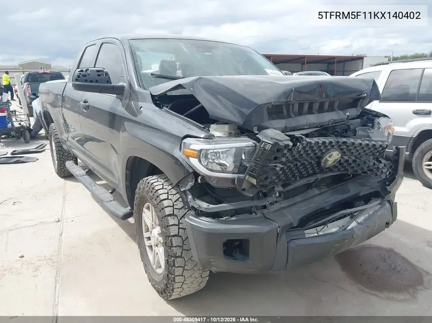 2019 Toyota Tundra