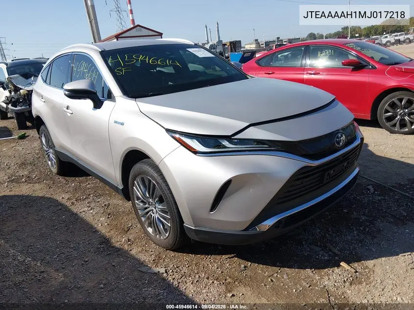 2021 Toyota Venza