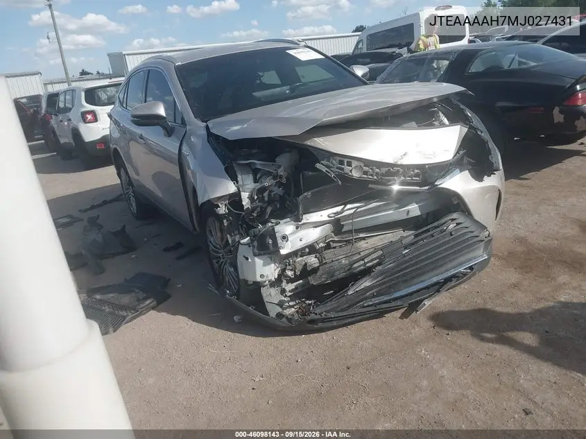 2021 Toyota Venza