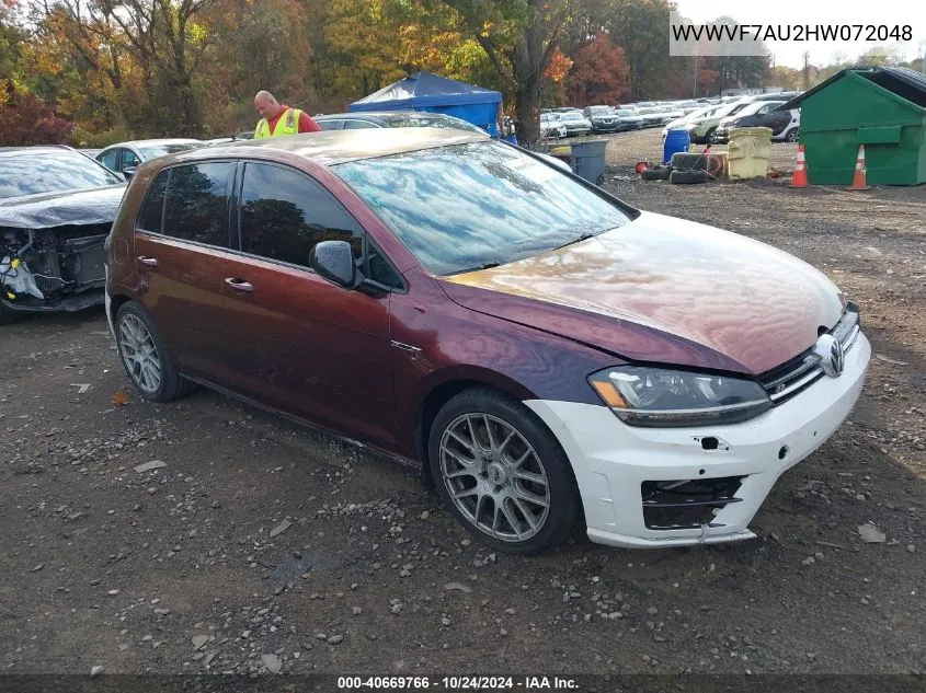 2017 Volkswagen Golf R