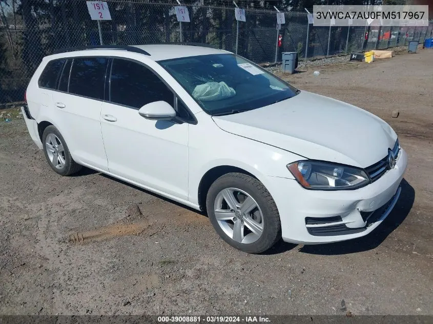 2015 Volkswagen Golf Sportsvan
