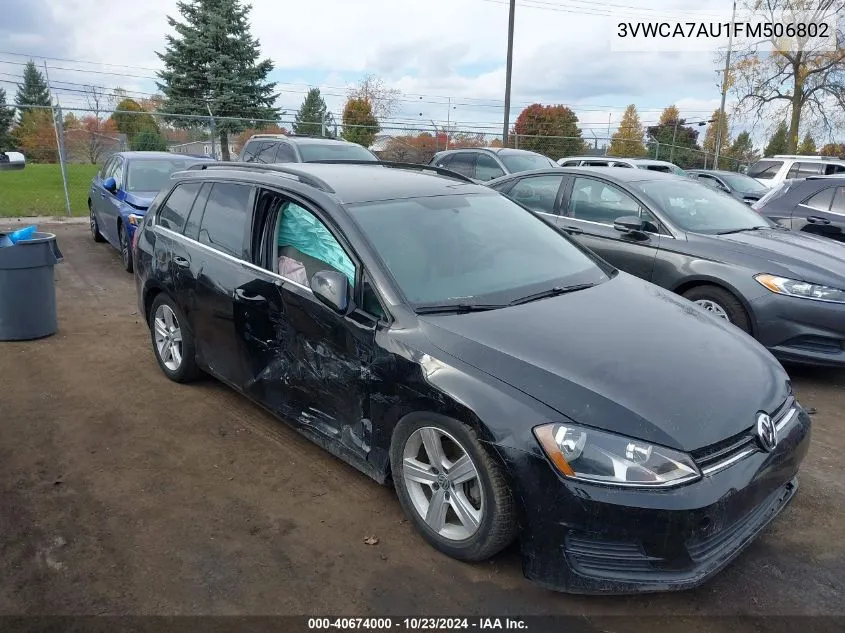 2015 Volkswagen Golf Sportsvan