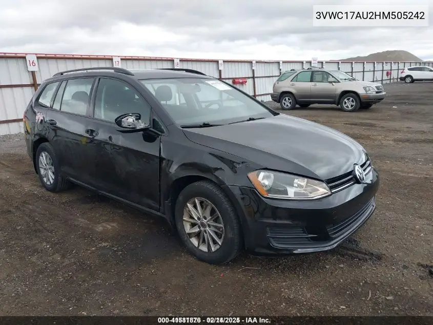 2017 Volkswagen Golf Sportsvan