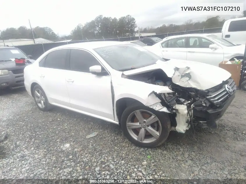 2015 Volkswagen Passat