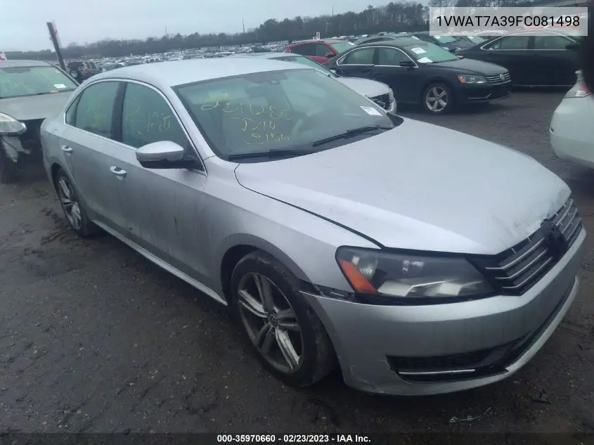 2015 Volkswagen Passat