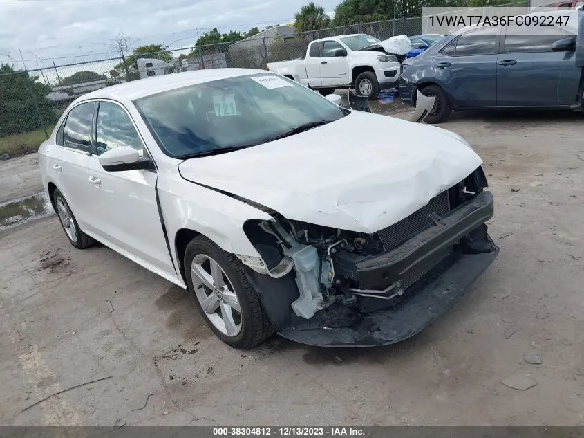 2015 Volkswagen Passat