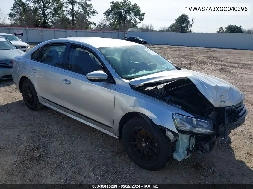 2016 Volkswagen Passat
