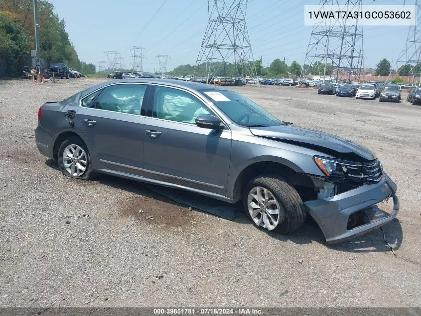 2016 Volkswagen Passat