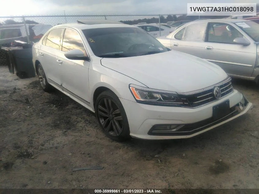 2017 Volkswagen Passat