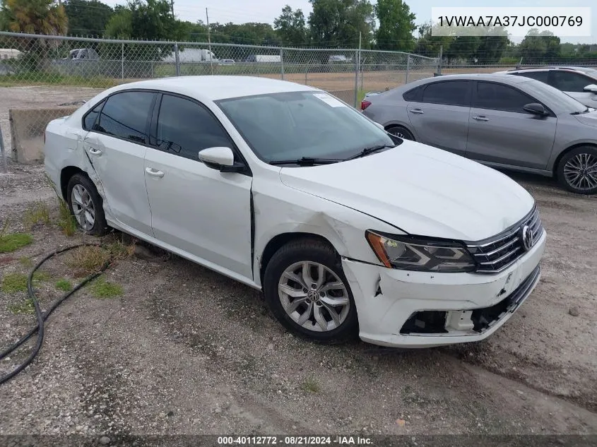 2018 Volkswagen Passat