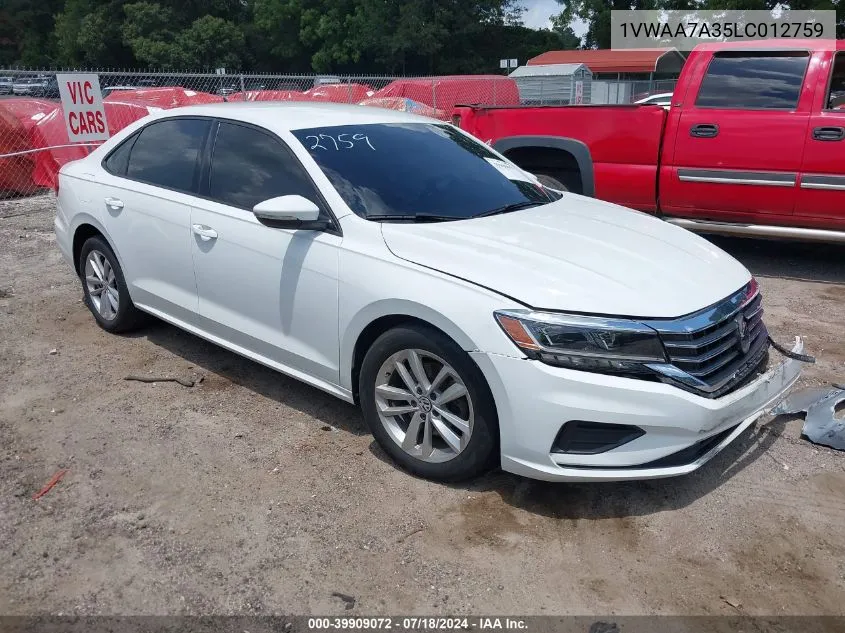 2020 Volkswagen Passat