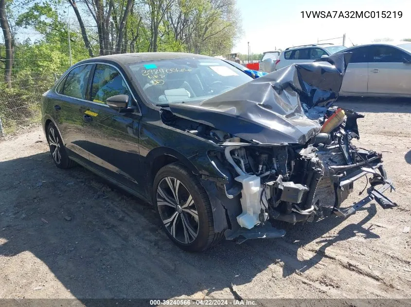2021 Volkswagen Passat