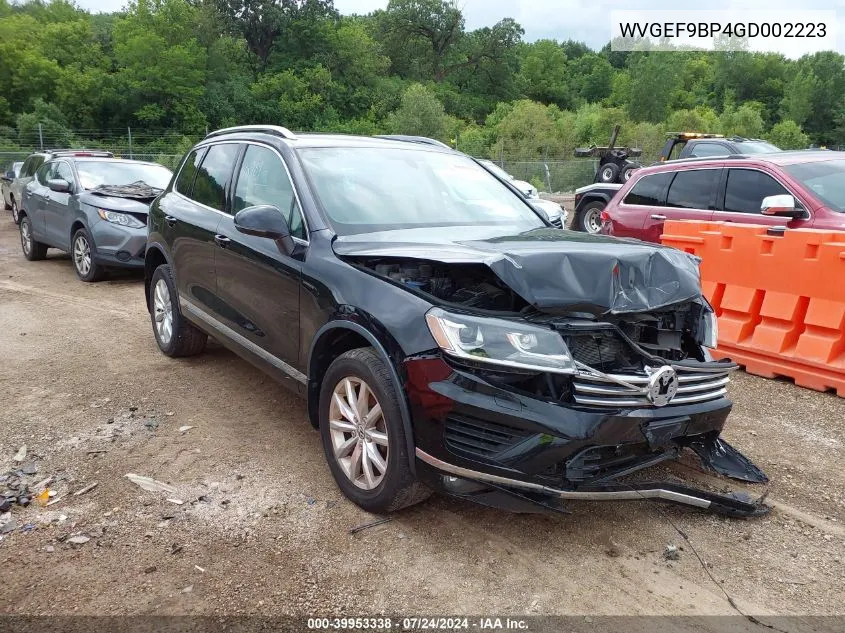 2016 Volkswagen Touareg