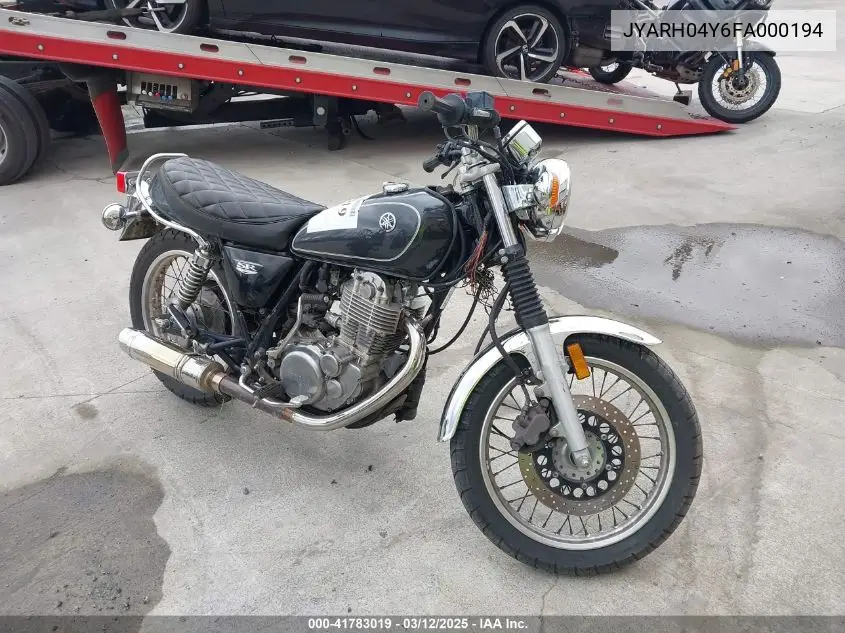 2015 Yamaha sr