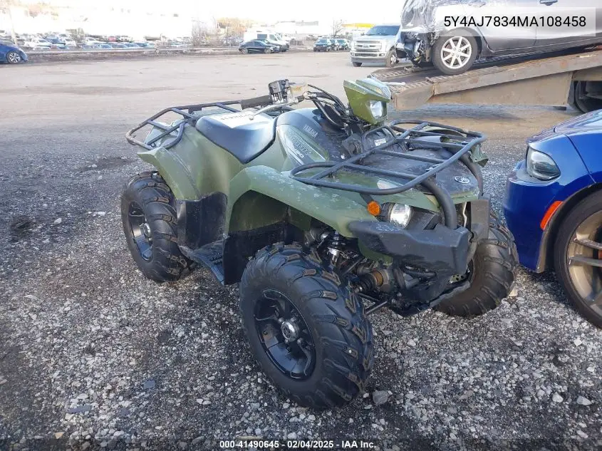 2021 Yamaha yfm